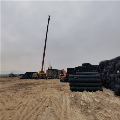 中铁十四局滹沱河生态修复三期工程正定县段石笼网采购图片4