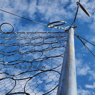 24年6月江西上饶铅山县葛仙山大道被动环形网施工现场图片3