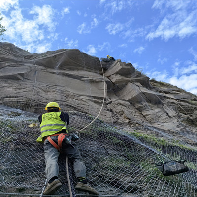 陕西延安主动防护网施工图片3